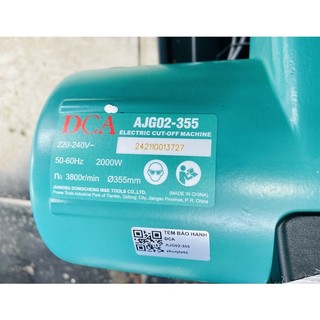 Máy cắt sắt 355mm DCA  AJG02 2000W