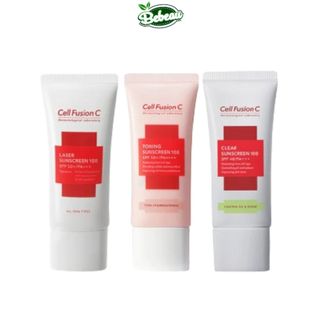 Kem chống nắng CELL FUSION C đủ tone phù hợp với các loại da bảo vệ tái tạo 50ml - Bebeaumall