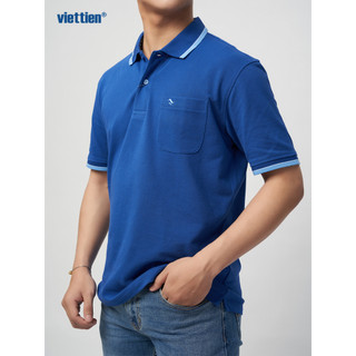 Áo thun Polo VIỆT TIẾN có túi vải cotton phom regular - 6R3355CRZ/P121