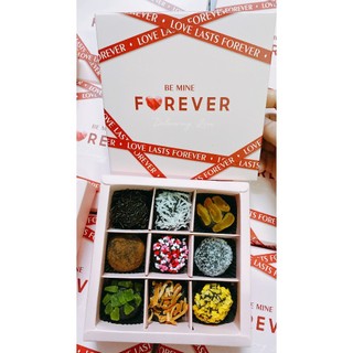 SOCOLA VALENTINE TƯƠI TRUFFLE & BONBON ( hỏa tốc)