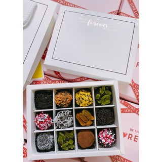 SOCOLA VALENTINE TƯƠI TRUFFLE & BONBON ( hỏa tốc)