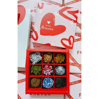SOCOLA VALENTINE TƯƠI TRUFFLE & BONBON ( hỏa tốc)