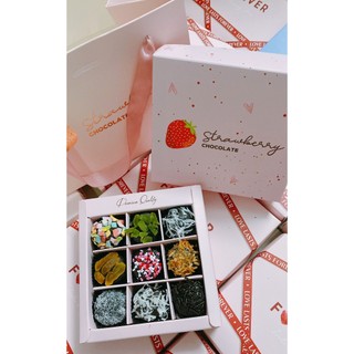 SOCOLA VALENTINE TƯƠI TRUFFLE & BONBON ( hỏa tốc)