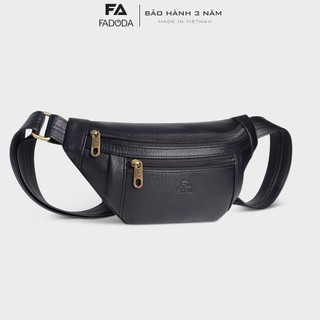 Túi đeo chéo bao tử thời trang unisex fa do da fdc8
