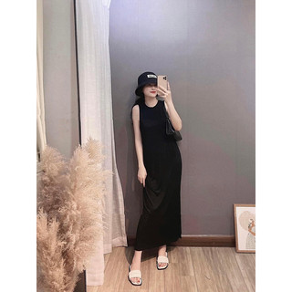 Váy xuông cotton dẻo Hàn mềm mát