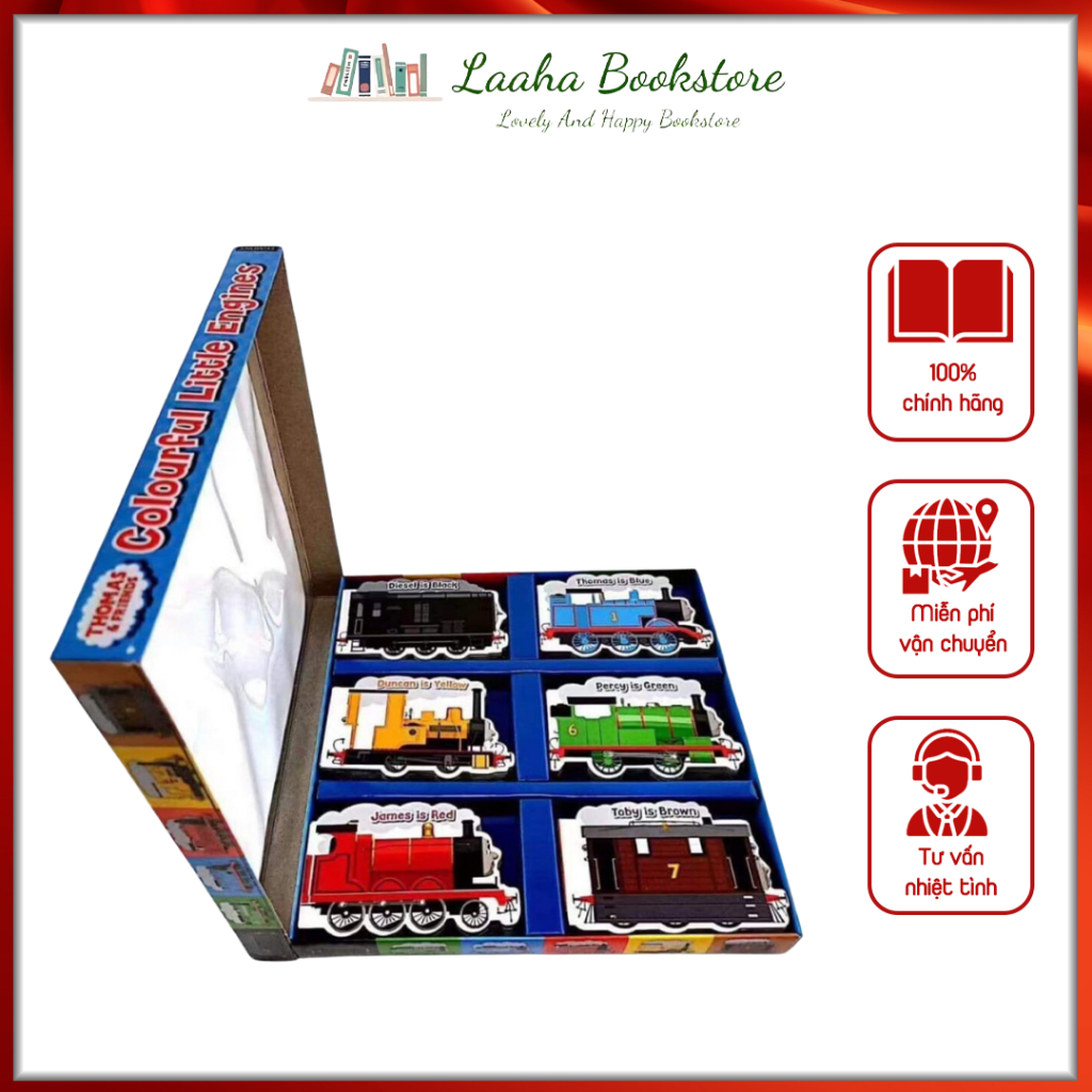 Sách - Thomas&Friends Bộ 6 Cuốn