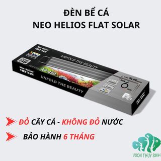 Đèn bể cá Neo Helios Flat Solar lên màu cây cá cực đỉnh
