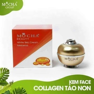 Kem face Nám Collagen tảo non Mocha - Kem face vàng Mocha
