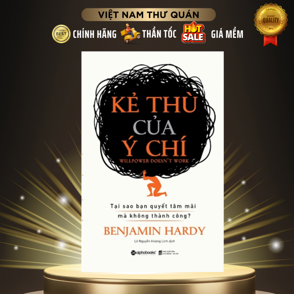 Sách - Kẻ thù của ý chí - AlphaBooks