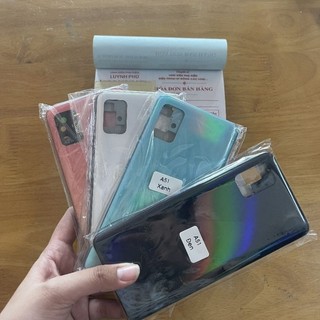 Vỏ samsung A51 có sườn và khay sim,kính camera bao test đổi trả