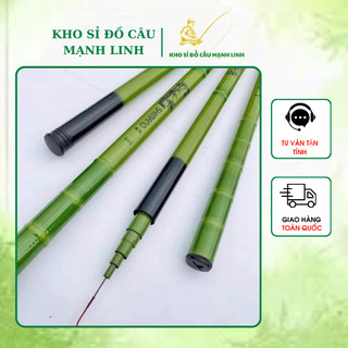  Cần trúc xanh 3H Siêu Dẻo chất liệu Cacbon Cao Cấp 