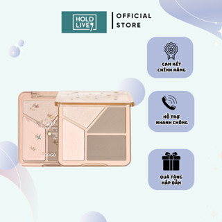 Phấn Bắt Sáng Tạo Khối GOGO TALES Light shadow flawless highlight contouring palette