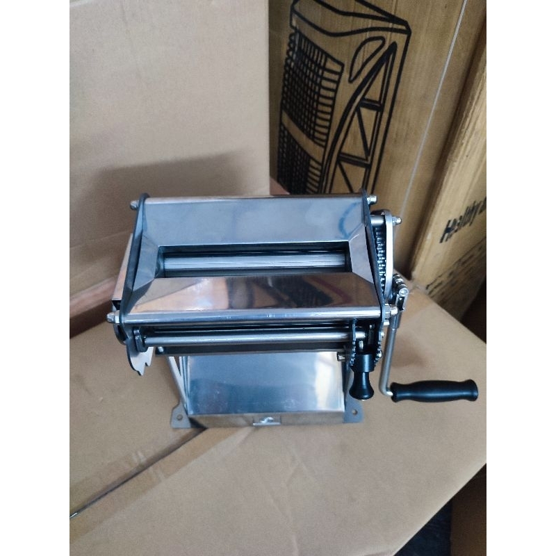 Máy cán khô mực cao cấp 10cm-15cm -100% Inox