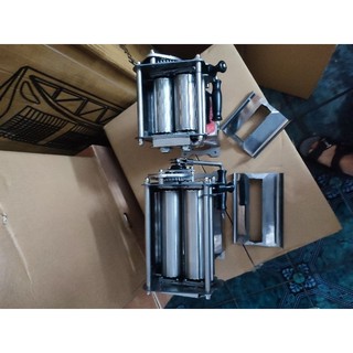 Máy cán khô mực cao cấp 10cm-15cm -100% Inox