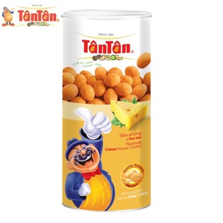 Đậu Phộng Da Cá Vị Phô Mai Tân Tân 200g Thơm Giòn Đậm Vị - Ăn Vặt MogoFoods