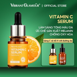 VIBRANT GLAMOUR Tinh chất vitamin C dưỡng trắng da, ngăn ngừa lão hóa, dung tích 30ml, chống nhăn và dưỡng ẩm