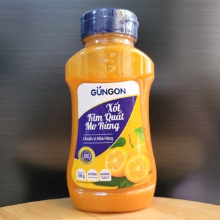 Gungon - chai dẹt 200g - sốt kim quất mơ rừng / kumquat with wild apricot sauce
