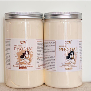  2 ký kem body trắng da cao cấp phô mai 2 hủ lớn . 