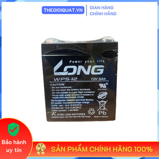 Bình ắc quy kín khí Long 12V-5Ah chuyên dùng cho nguồn dự phòng
