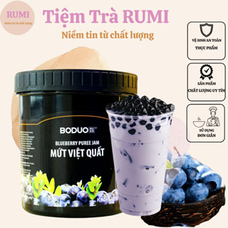 Mứt Sinh Tố Trái Cây Boduo Việt Quất Hủ 1kg3