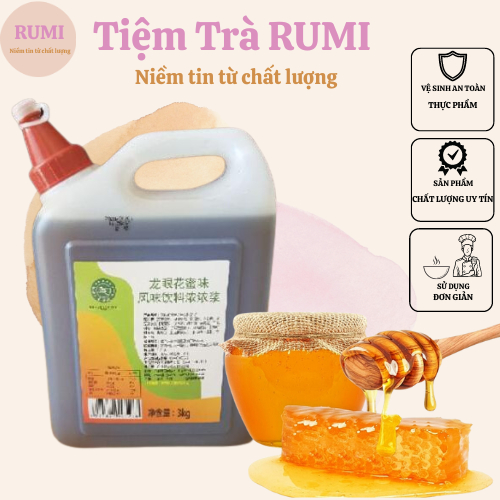 MẬT ONG HOA HỒNG 3KG ( MẬT ONG HEKHANG)