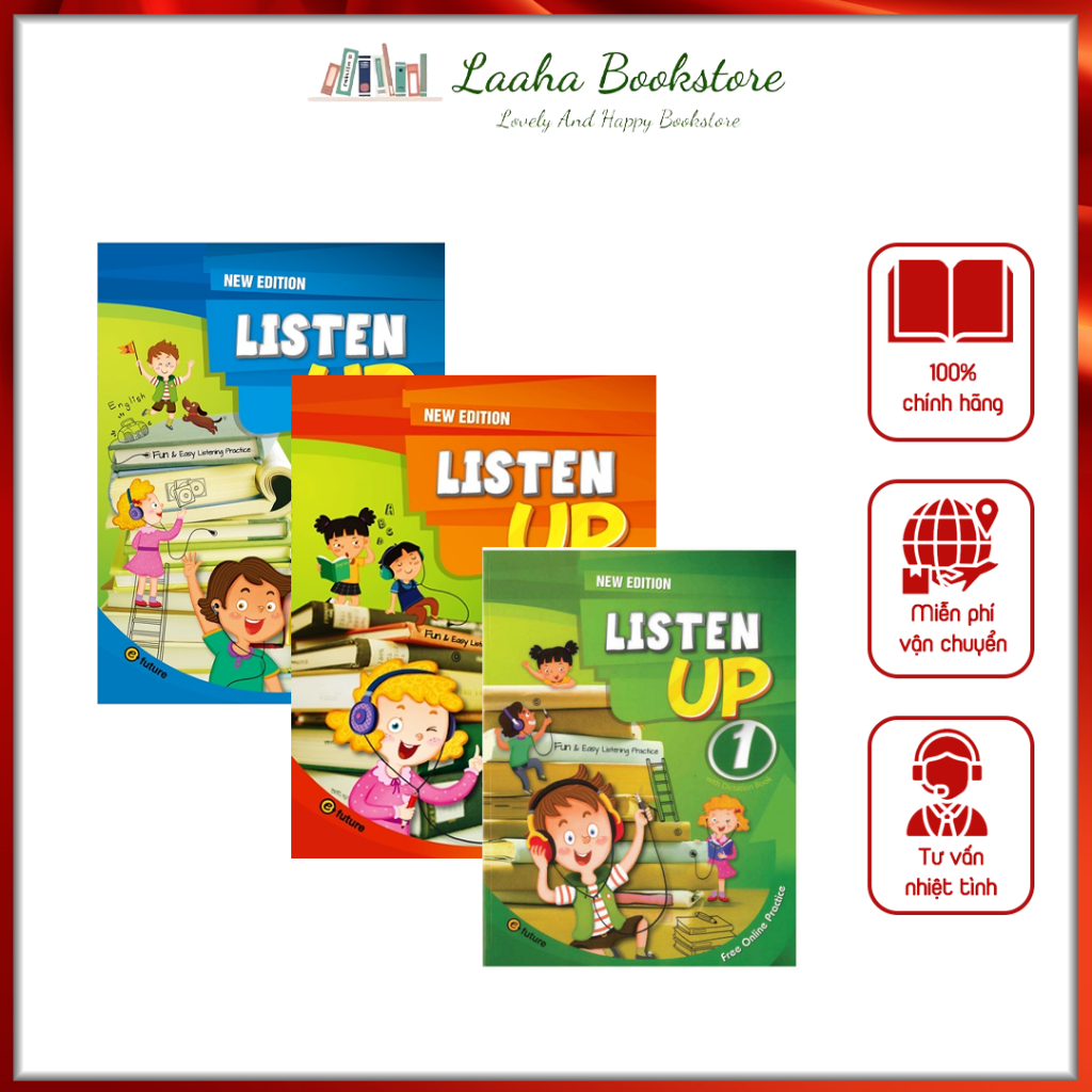 Sách - Listen Up Bộ 3 Cuốn