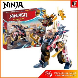 Đồ chơi lắp ráp ninjago dragon rising mech của sora mech bike racer - 11092 80082 1792 8092