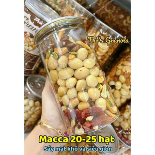 500gr ngũ cốc granola siêu macca ko yến mạch ko dừa khô hạt vip loại 1