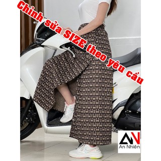 váy chống nắng loại xẻ tà có nút bấm dưới tà váy [được chọn mẫu]
