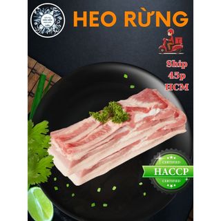 Hỏa tốc - thịt heo rừng củ chi 1kg
