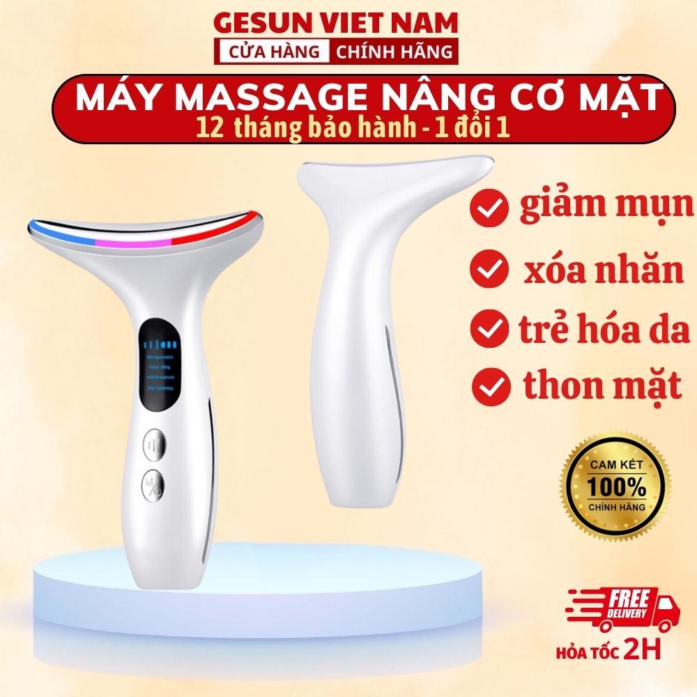 Máy nâng cơ mặt,cổ,máy massage mặt chống nhăn và trẻ hóa làn da 3 LED Rung EMS Thiết Bị Làm Đẹp Cổ Loại Bỏ Nếp Trên Cổ L