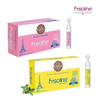 Fysoline - Nước mũi sinh lý ưu trương, đẳng trương hỗ trợ vệ sinh hàng ngày, viêm mũi, sổ mũi, nghẹt mũi cho bé - Pháp.