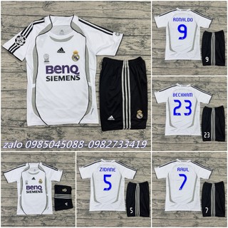 Áo Bóng Đá/Quần Áo Bóng Đá Câu Lạc Bộ REAL MADRID-MẪU CHUẨN THI ĐẤU