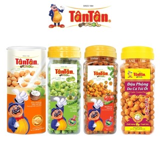 Combo 4 Hũ: Đậu Phộng Cốt Dừa 265g + Đậu Hòa Lan Wasabi 190g + Đậu Hòa Lan Chua Cay 190g + Đậu Phộng Da Cá Tỏi Ớt 240g