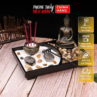 Tượng phật thích ca full bộ trang trí phật thái phong thuỷ để bàn siêu đẹp Khay Cát