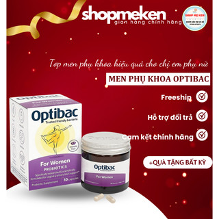 Men Vi Sinh Optibac Tím Probiotics For Women, UK