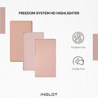 Lõi phấn tạo khói hiệu ứng HD Highlighter Inglot (4.8g)