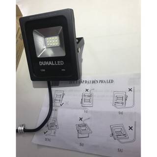 Đèn pha led Duhal 10W (KDJD0101), BẢO HÀNH 2 năm đổi mới