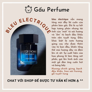 mẫu thử/nước hoa chiết 10ml bleu electrique