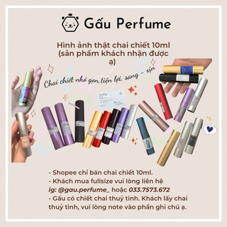 mẫu thử/nước hoa chiết 10ml bleu electrique