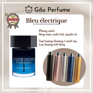 Mẫu thử/nước hoa chiết 10ml bleu electrique