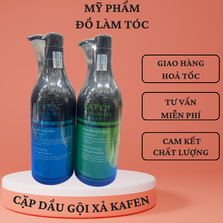 Cặp dầu cặp gội + xả kafen xanh chính hãng siêu mềm mượt