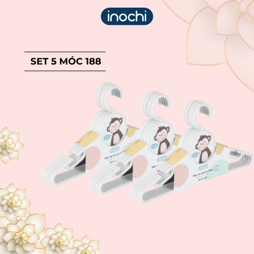 Móc áo trẻ em Hara 188  GIAO MÀU NGẪU NHIÊN.