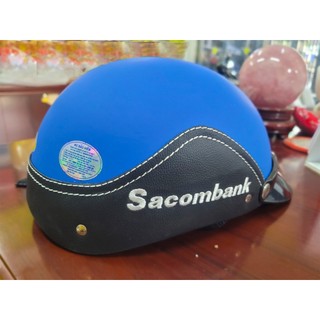 Nón bảo hiểm viền da Sacombank