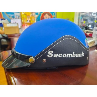 Nón Bảo Hiểm Viền Da Sacombank