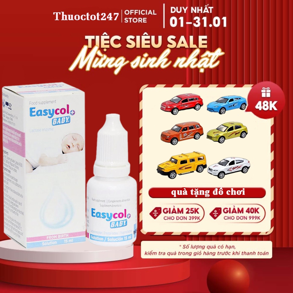 Enzym lactase Easycol BABY