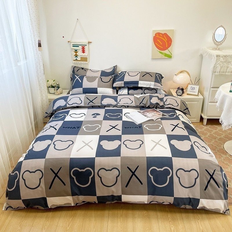 Ga trải giường bo chun 1mx2m bọc đệm giường đơn tha hồ lựa chọn