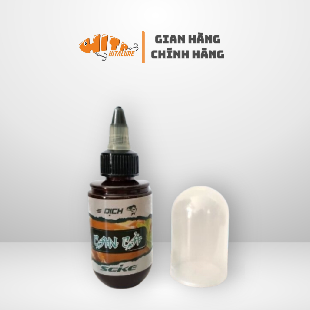 Tinh mùi câu cá gan gà 80ml Seike chuyên câu đài, câu tay, câu lăng xê Hita Lure Fishing phân phối