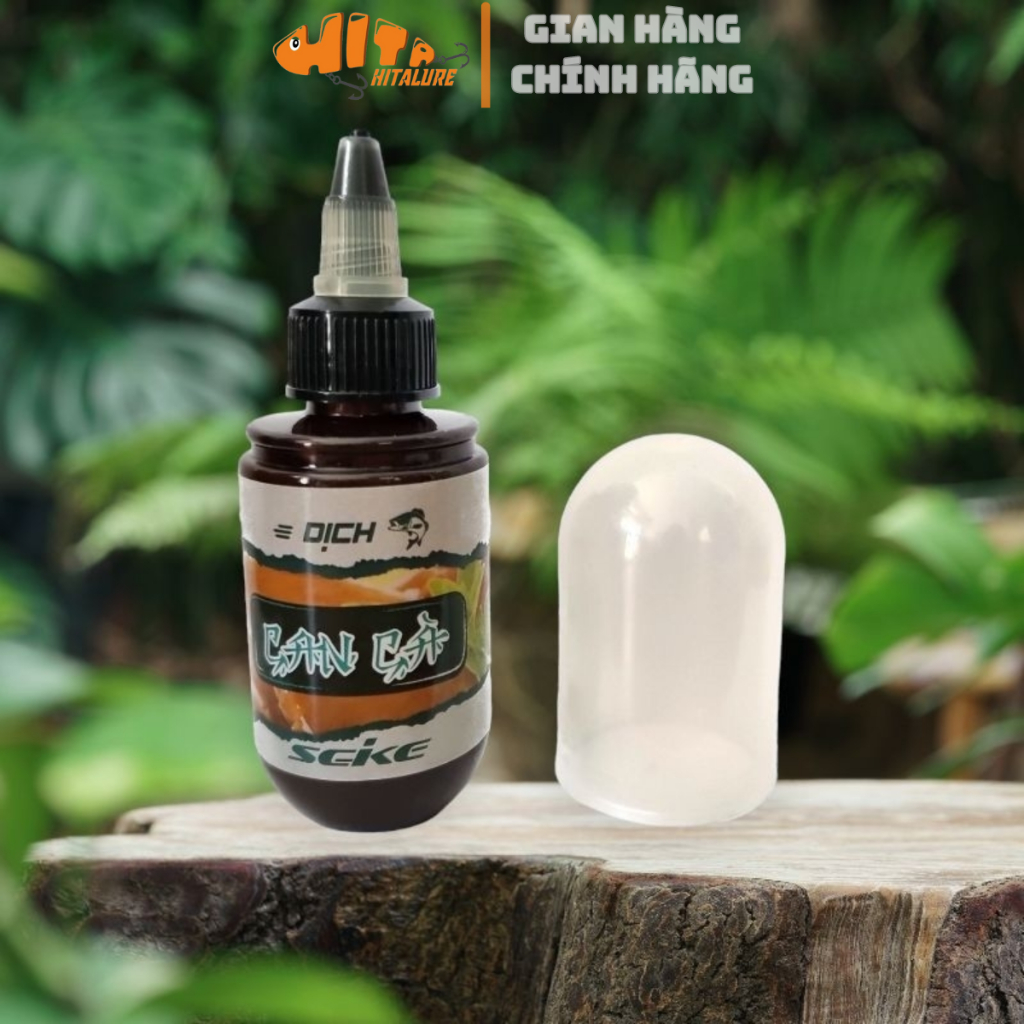 Tinh mùi câu cá gan gà 80ml Seike chuyên câu đài, câu tay, câu lăng xê Hita Lure Fishing phân phối