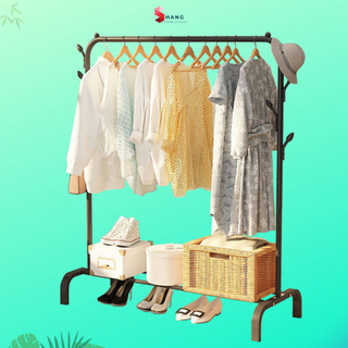 Giá Treo Quần Áo Loại Có Móc Treo Phù Hợp Shop Thời Trang, Live stream MGK22